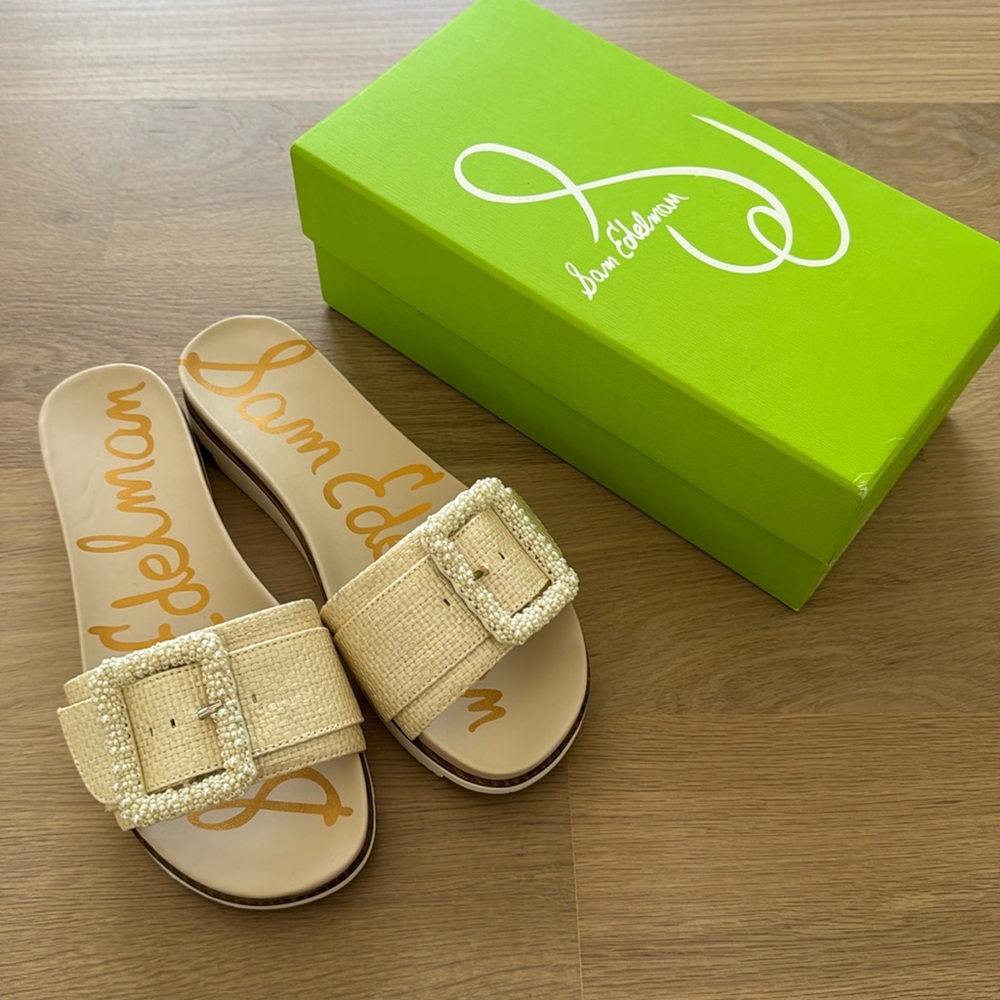 Sam Edelman Ariane beaded slide sandal